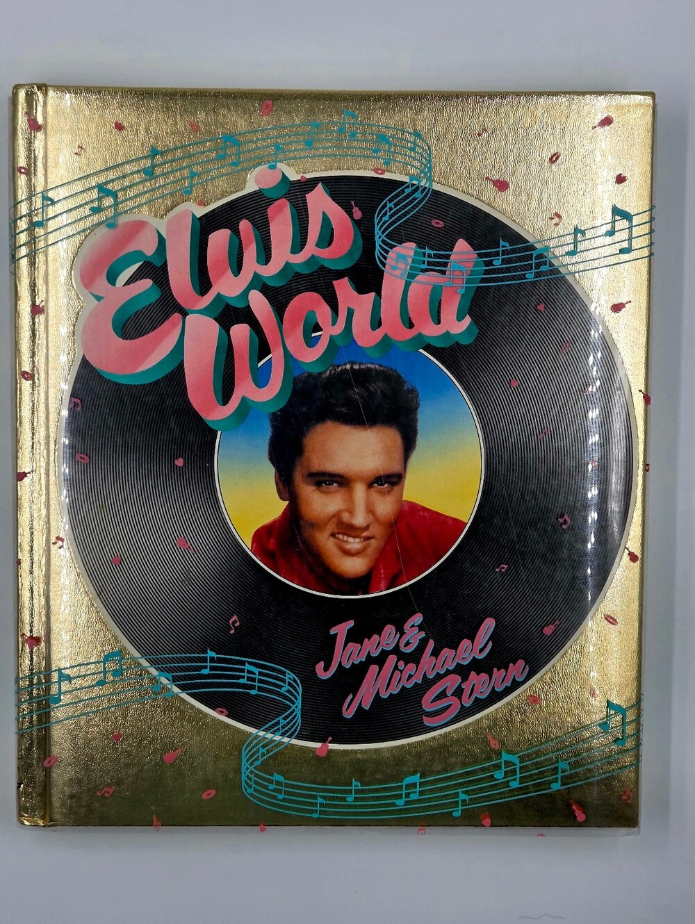 📕Vintage 1987 Elvis World Hardcover Book Jane Michael Stern